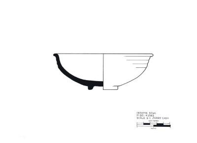 Artifact Drawing - Bowl 
