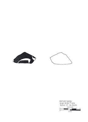 Artifact Drawing - Sherd   