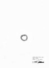 Artifact Drawing - Gold Chain Links   
