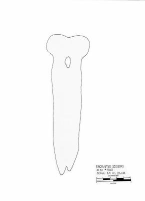 Artifact Drawing - Scissors