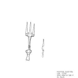 Artifact Drawing - Fork